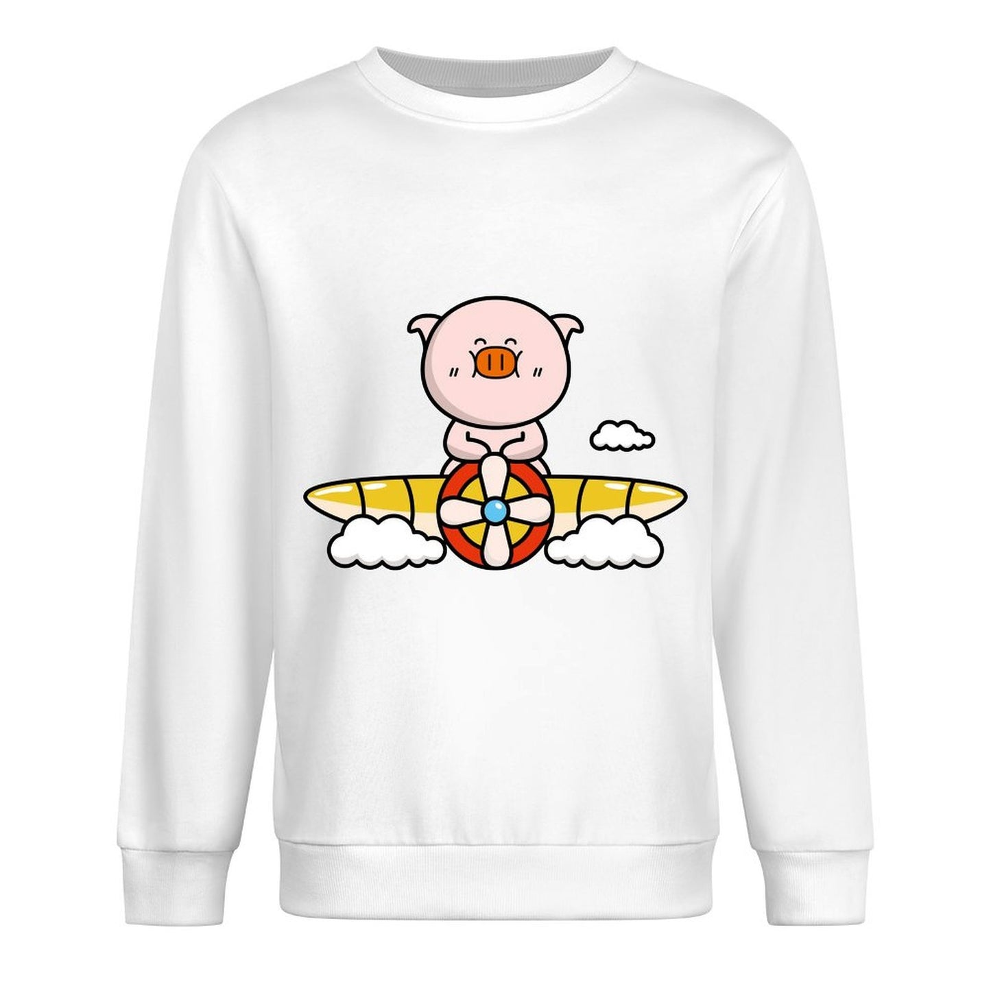 IPBR 250g Crew Neck Long Sleeve Sweatshirt Front GraphicCrew Neck Long Sleeve Sweatshirt4001390