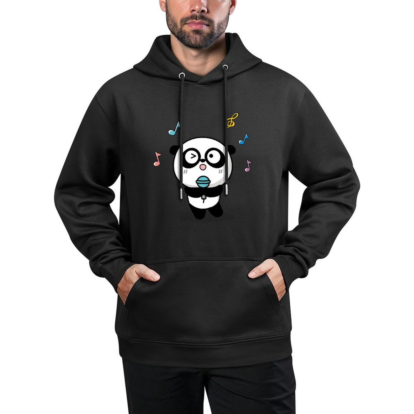 IPBR 250g Hooded Pocket Sweatshirt Front GraphicMen's Hooded  Sweatshirt4000308
