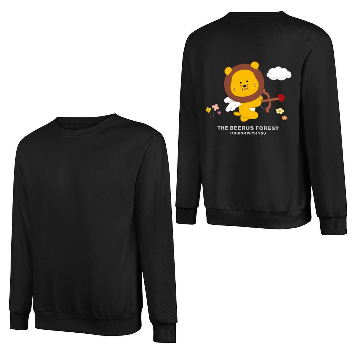 Crew Neck Long Sleeve Sweatshirt 4000621