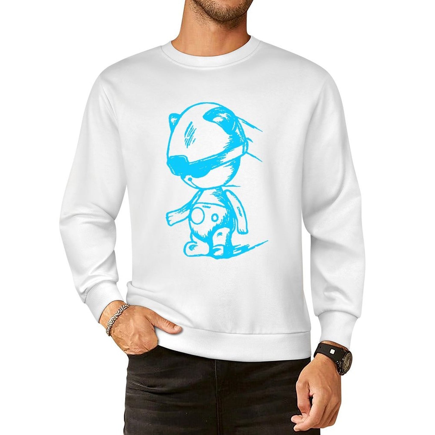 Long Sleeve With Front PatternDaily ClassicStyle