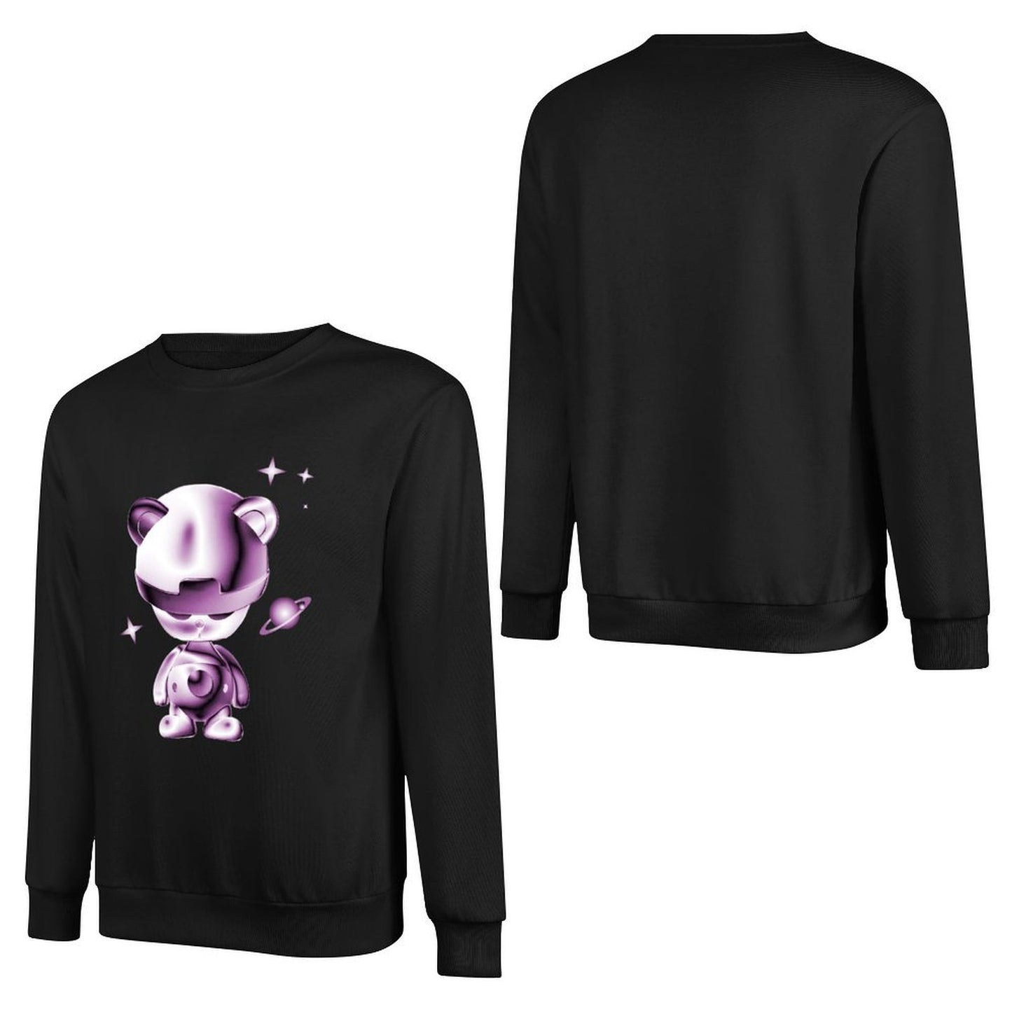IPIB 250g Crew Neck Long Sleeve Sweatshirt Front GraphicCrew Neck Long Sleeve Sweatshirt6000026-2