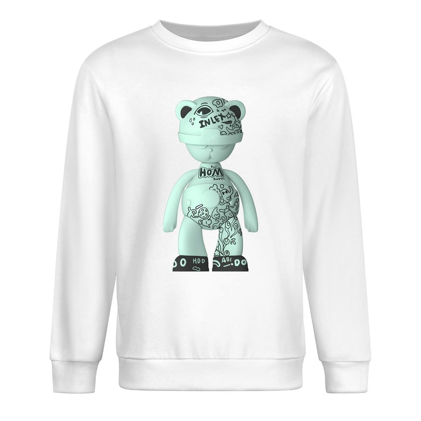 IPIB 250g Crew Neck Long Sleeve Sweatshirt Front GraphicCrew Neck Long Sleeve Sweatshirt6000109-3