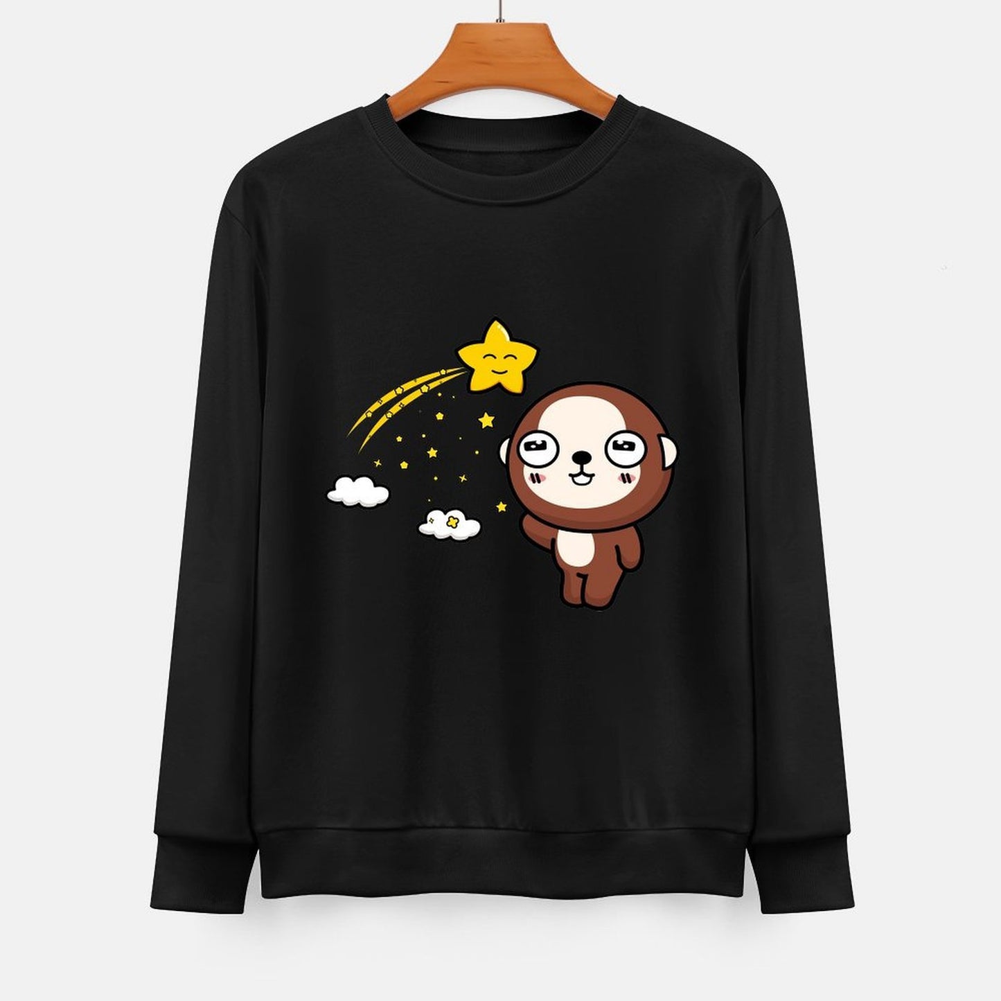 IPBR 250g Crew Neck Long Sleeve Sweatshirt Front GraphicCrew Neck Long Sleeve Sweatshirt4001383