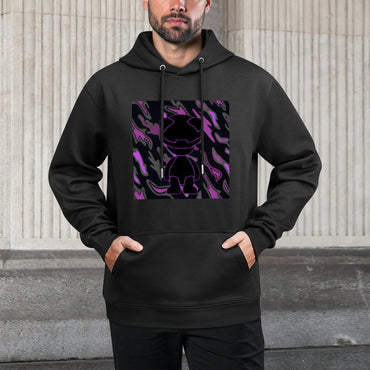 IPIB 250g Hooded Pocket Sweatshirt Front GraphicMen's Hooded  Sweatshirt6000023-2
