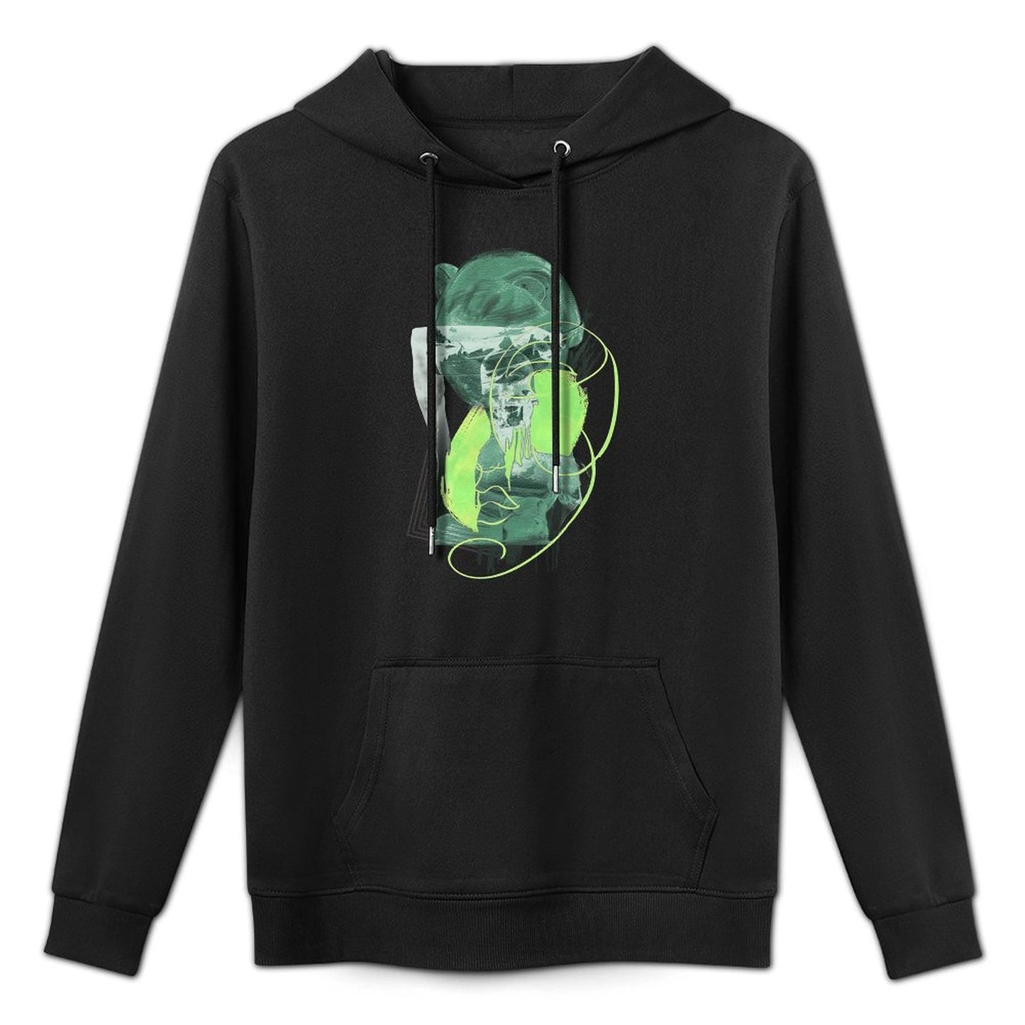 IPIB 250g Hooded Pocket Sweatshirt Front GraphicMen's Hooded  Sweatshirt6000019-6