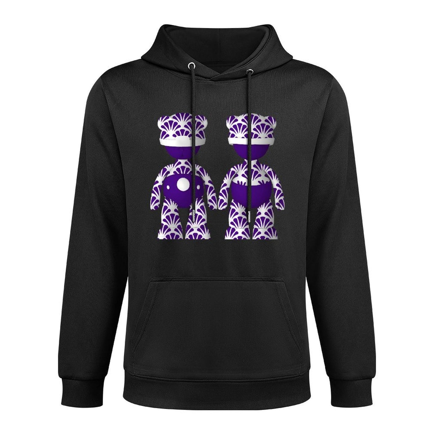 IPIB 250g Hooded Pocket Sweatshirt Front GraphicMen's Hooded  Sweatshirt6000096-3