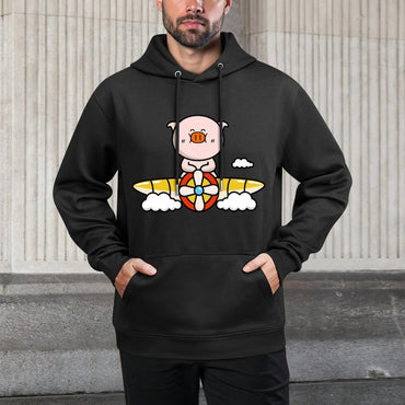 IPBR 250g Hooded Pocket Sweatshirt Front GraphicMen's Hooded  Sweatshirt4001390