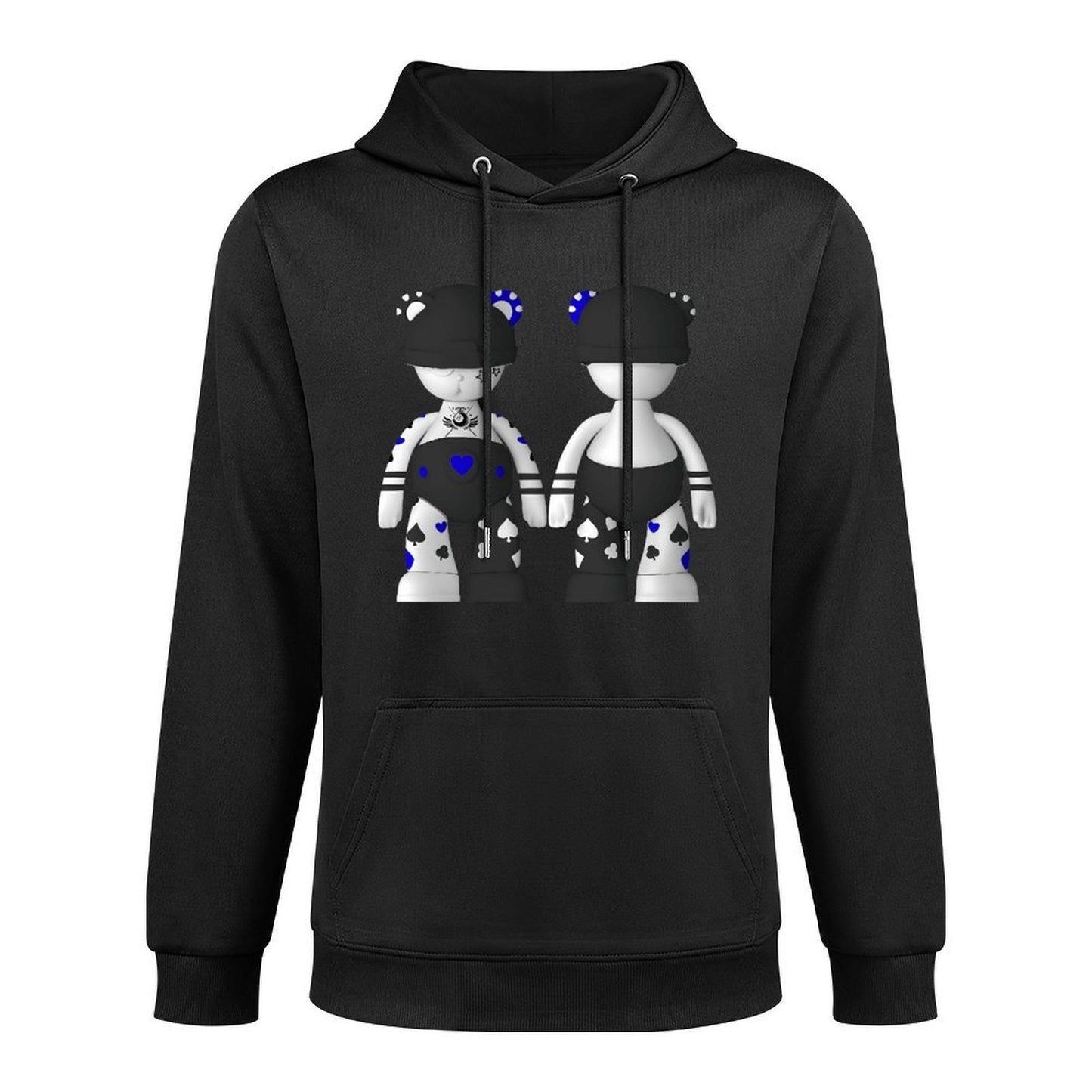 IPIB 250g Hooded Pocket Sweatshirt Front GraphicMen's Hooded  Sweatshirt6000094-4