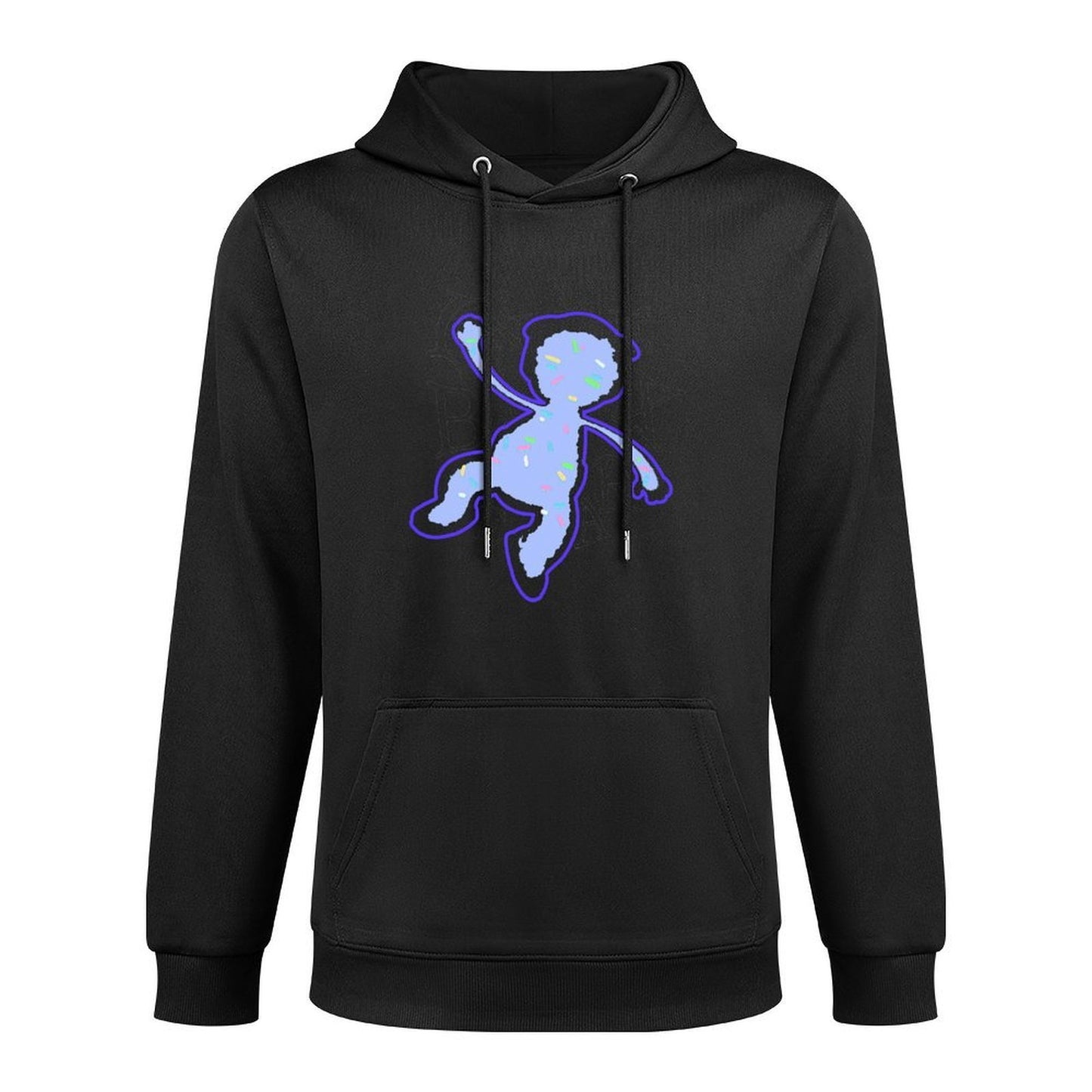 IPIB 250g Hooded Pocket Sweatshirt Front GraphicMen's Hooded  Sweatshirt6000006-5