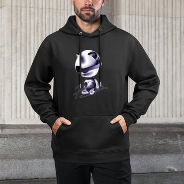 IPIB 250g Hooded Pocket Sweatshirt Front GraphicMen's Hooded  Sweatshirt6000027-1