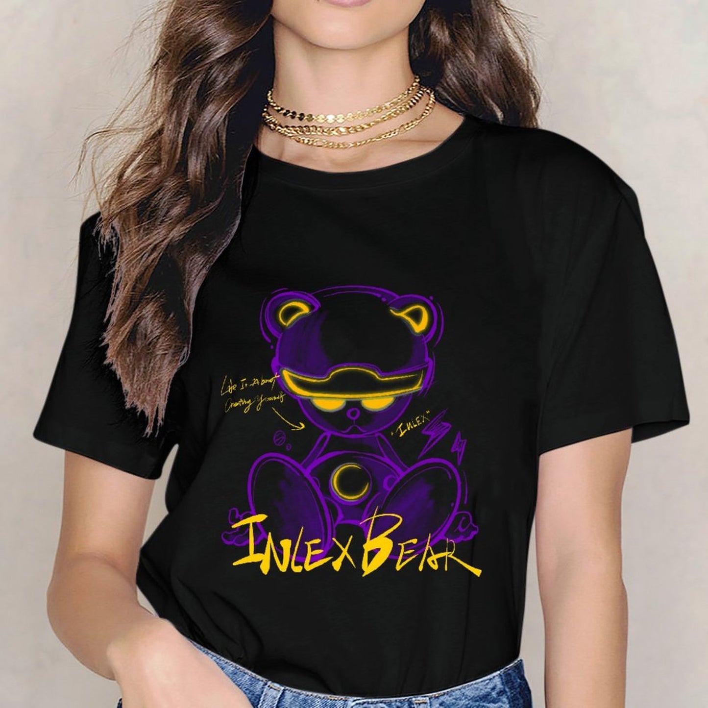 Inlex Bear T-shirtsActive Reliable T-Shirt