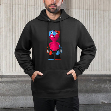 IPIB 250g Hooded Pocket Sweatshirt Front GraphicMen's Hooded  Sweatshirt6000113-1