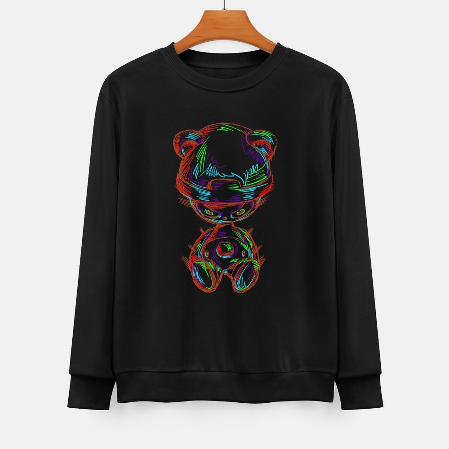 IPIB 250g Crew Neck Long Sleeve Sweatshirt Front GraphicCrew Neck Long Sleeve Sweatshirt6000055-4