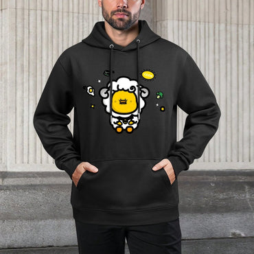 IPBR 250g Hooded Pocket Sweatshirt Front GraphicMen's Hooded  Sweatshirt4001232