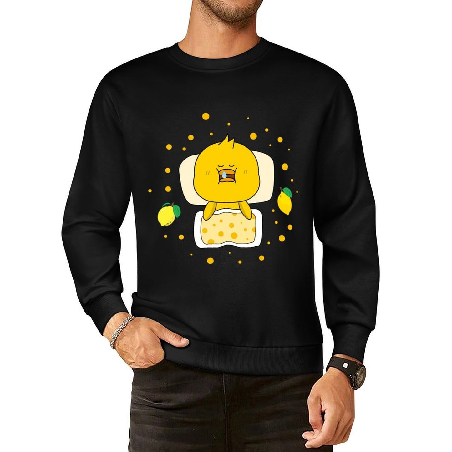 IPBR 250g Crew Neck Long Sleeve Sweatshirt Front GraphicCrew Neck Long Sleeve Sweatshirt4000760