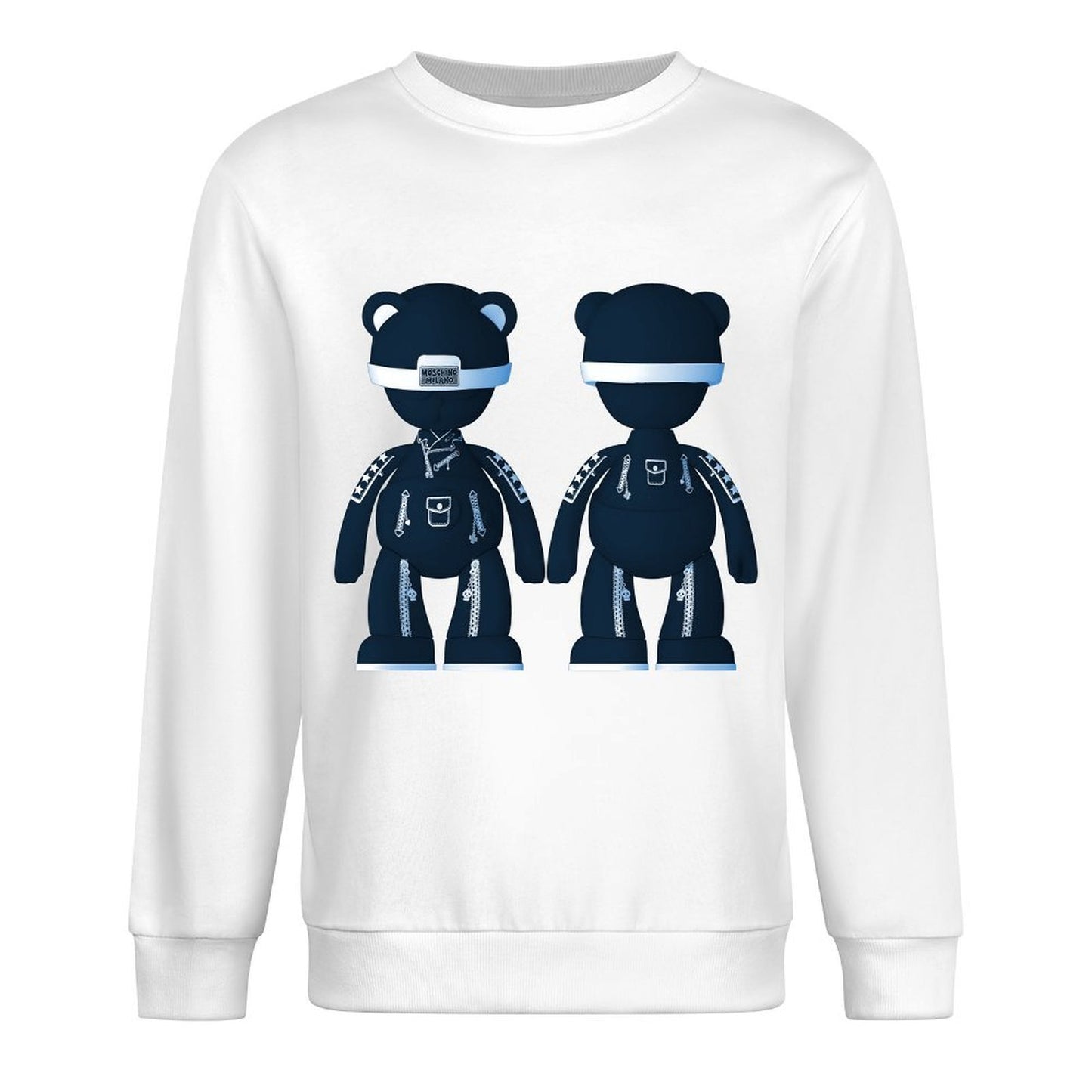 IPIB 250g Crew Neck Long Sleeve Sweatshirt Front GraphicCrew Neck Long Sleeve Sweatshirt6000093-2
