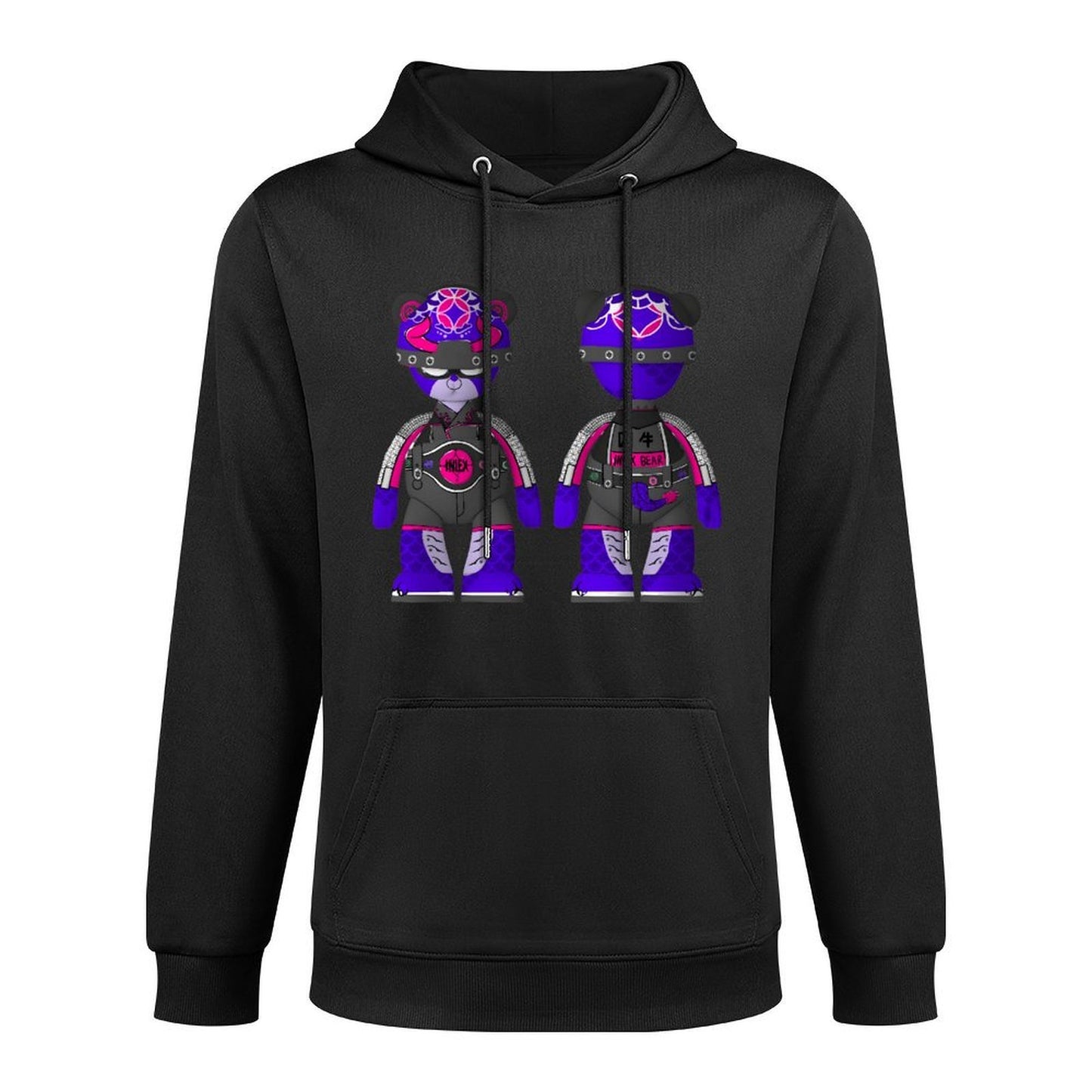 IPIB 250g Hooded Pocket Sweatshirt Front GraphicMen's Hooded  Sweatshirt6000095-4