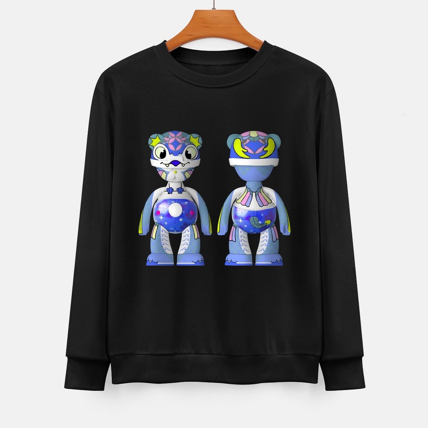 IPIB 250g Crew Neck Long Sleeve Sweatshirt Front GraphicCrew Neck Long Sleeve Sweatshirt6000077-7