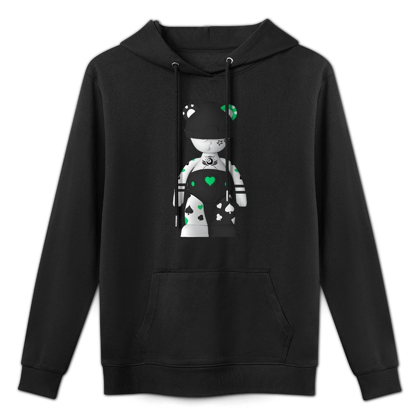 IPIB 250g Hooded Pocket Sweatshirt Front GraphicMen's Hooded  Sweatshirt6000108-2