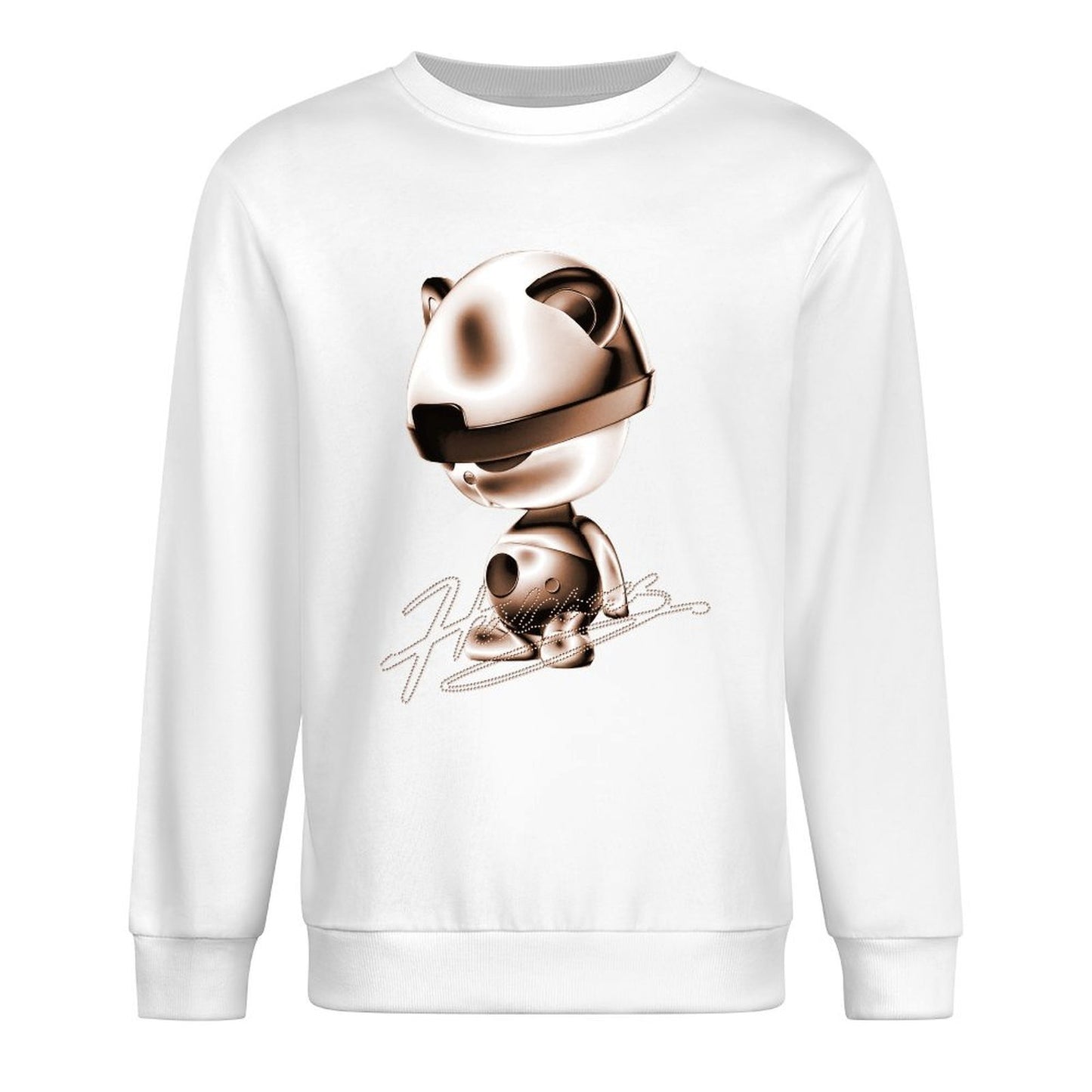 IPIB 250g Crew Neck Long Sleeve Sweatshirt Front GraphicCrew Neck Long Sleeve Sweatshirt6000027-2