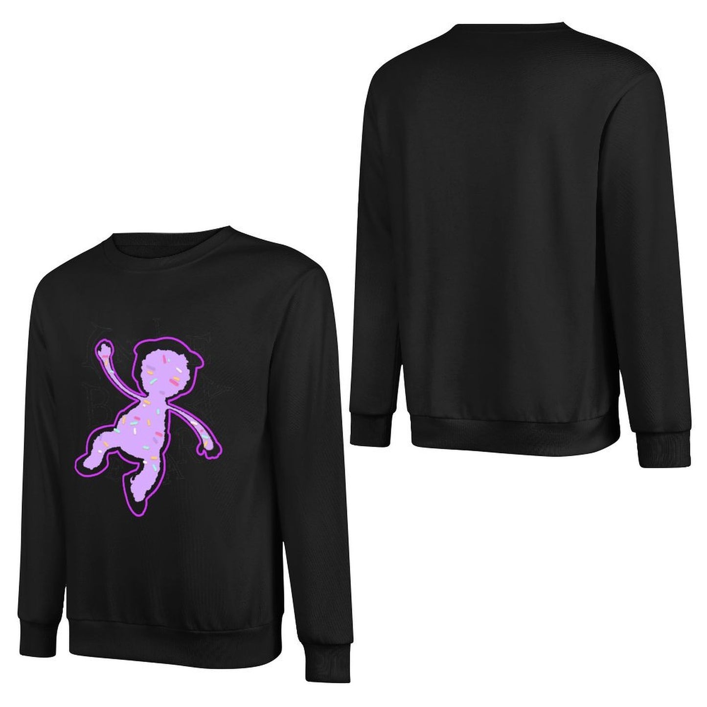 IPIB 250g Crew Neck Long Sleeve Sweatshirt Front GraphicCrew Neck Long Sleeve Sweatshirt6000006-3