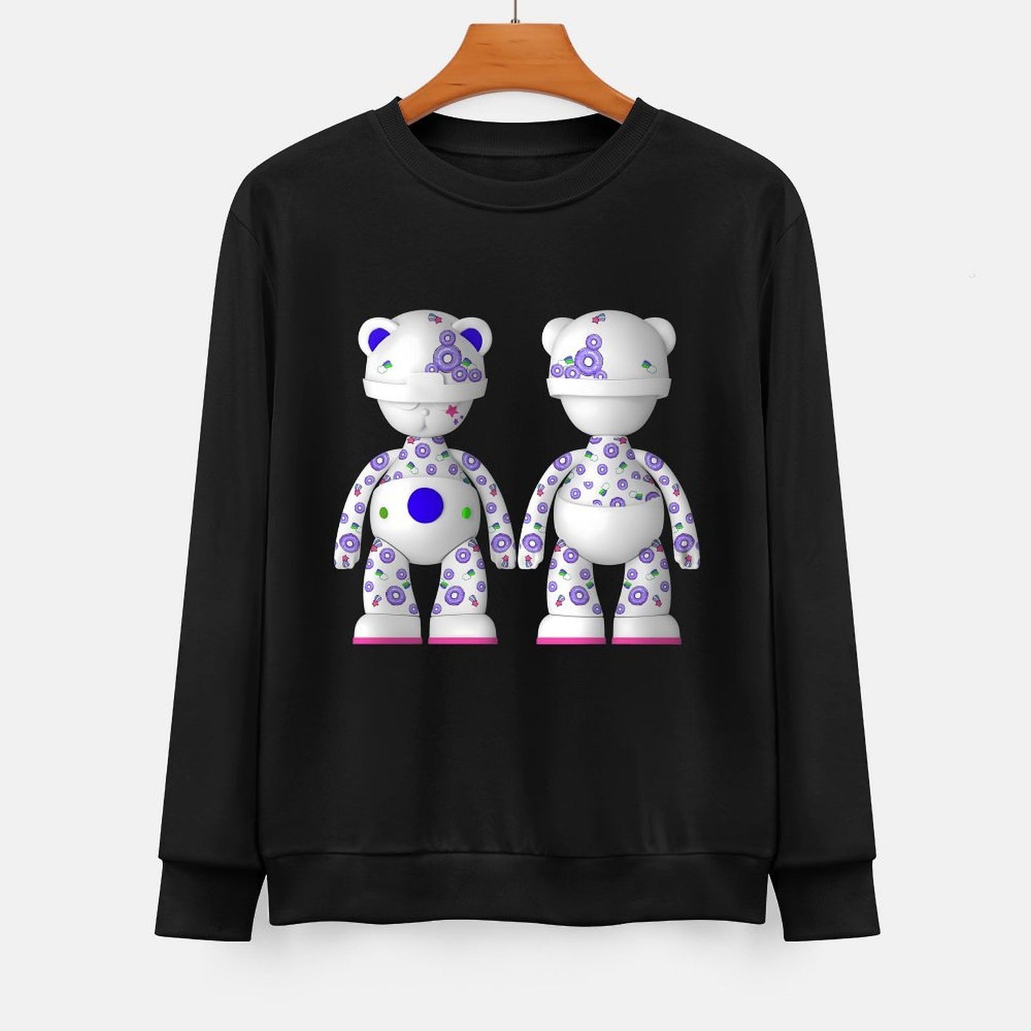 IPIB 250g Crew Neck Long Sleeve Sweatshirt Front GraphicCrew Neck Long Sleeve Sweatshirt6000097-8