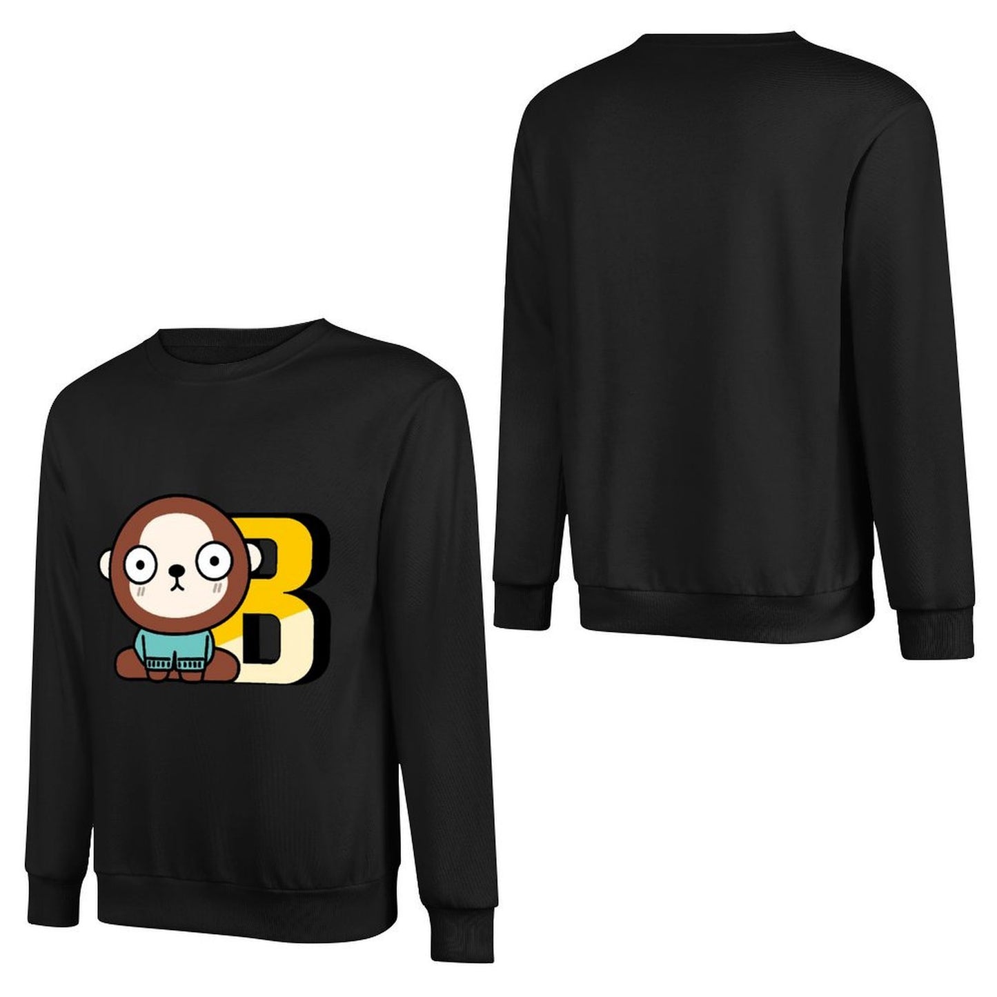 IPBR 250g Crew Neck Long Sleeve Sweatshirt Front GraphicCrew Neck Long Sleeve Sweatshirt4003847