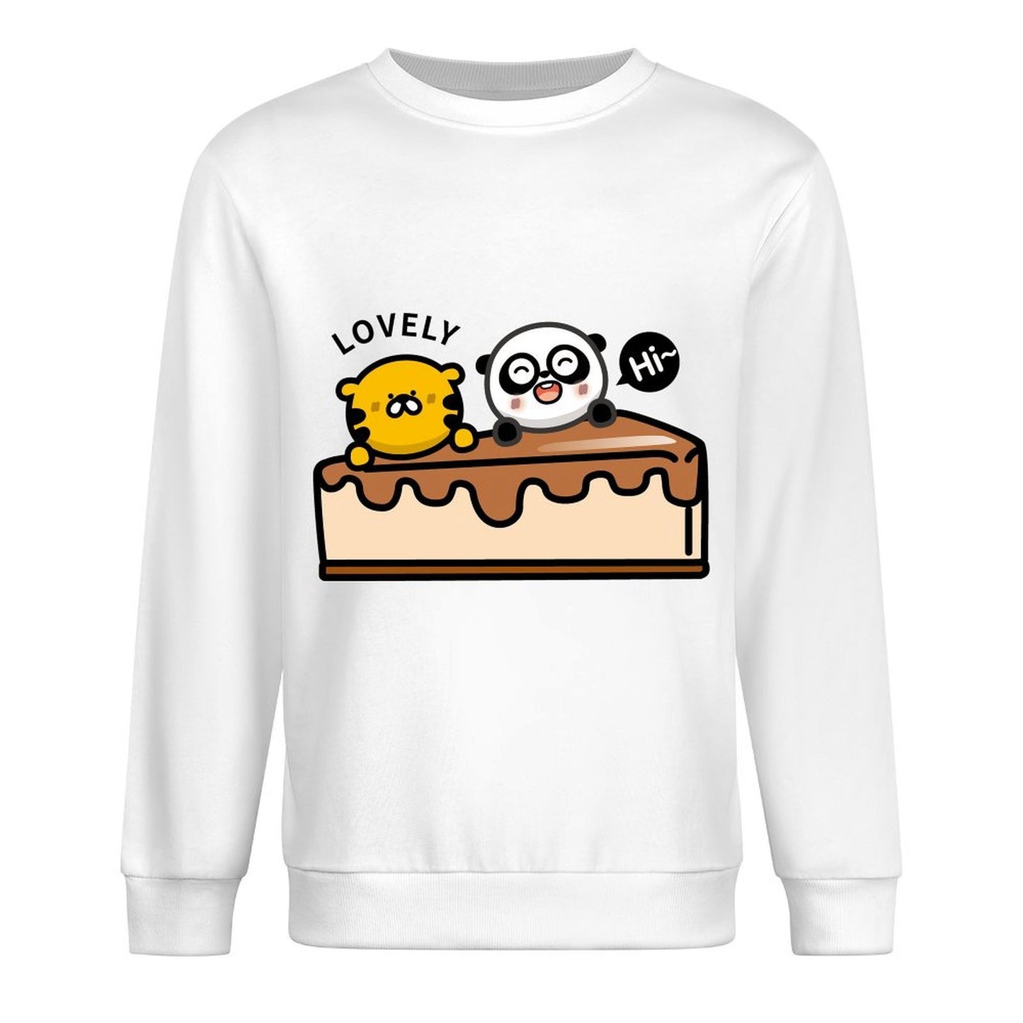 IPBR 250g Crew Neck Long Sleeve Sweatshirt Front GraphicCrew Neck Long Sleeve Sweatshirt4001031