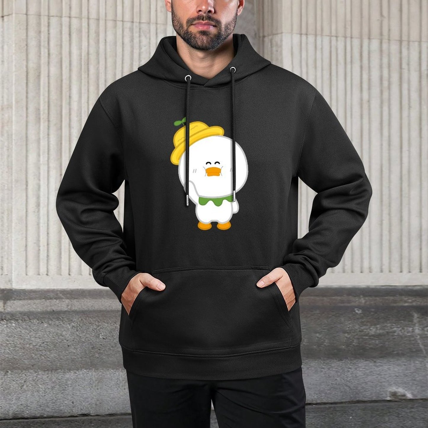 IPBR 250g Hooded Pocket Sweatshirt Front GraphicMen's Hooded  Sweatshirt4001096