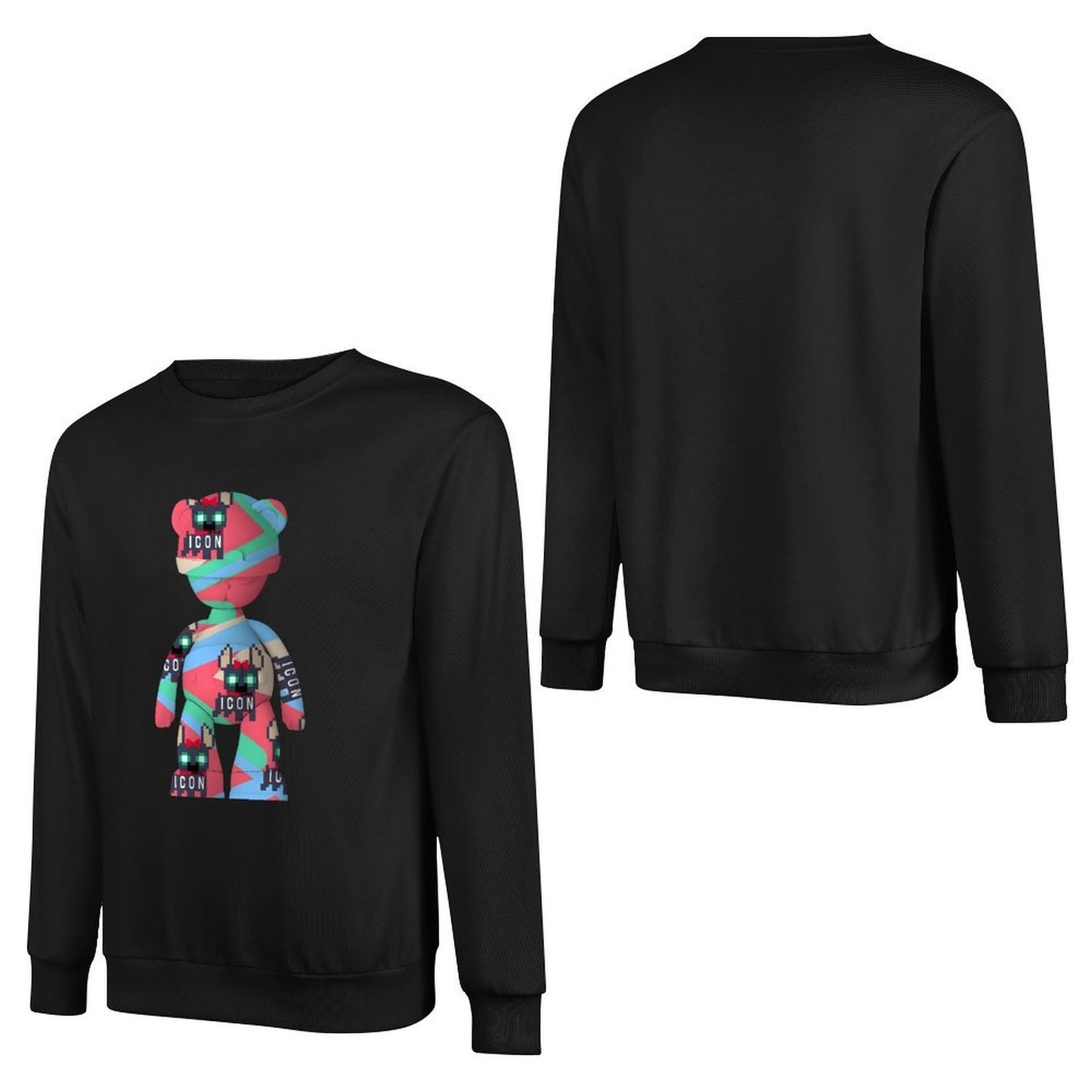 IPIB 250g Crew Neck Long Sleeve Sweatshirt Front GraphicCrew Neck Long Sleeve Sweatshirt6000124-4