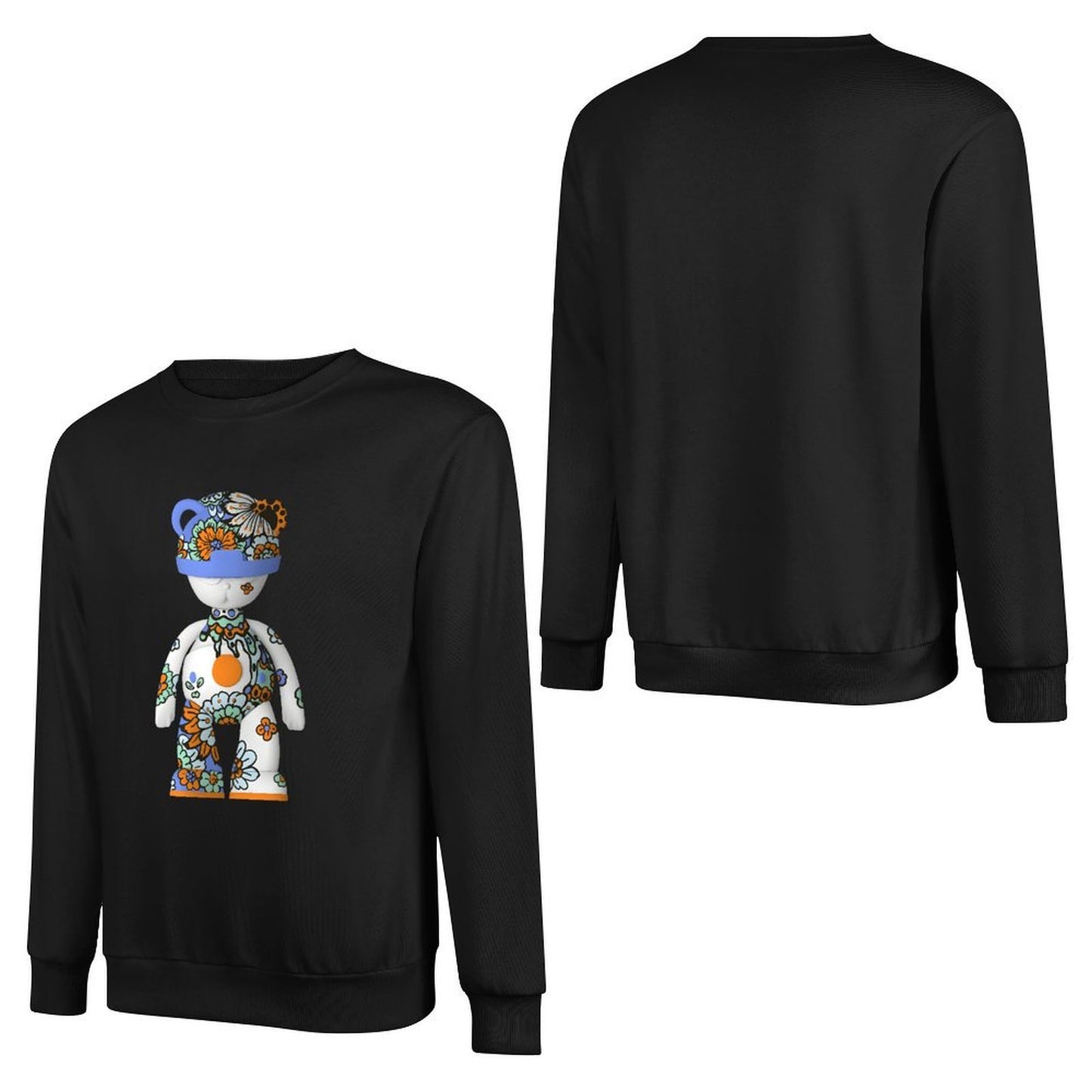 IPIB 250g Crew Neck Long Sleeve Sweatshirt Front GraphicCrew Neck Long Sleeve Sweatshirt6000103-7
