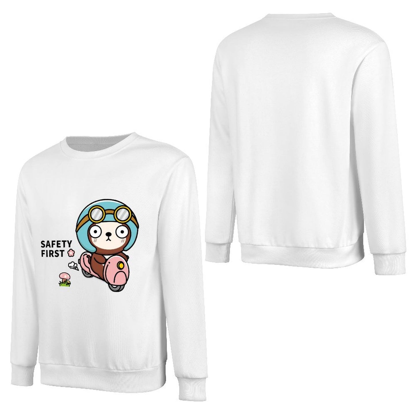 Front Patterned Long Sleeve TopStudio LifestyleLine