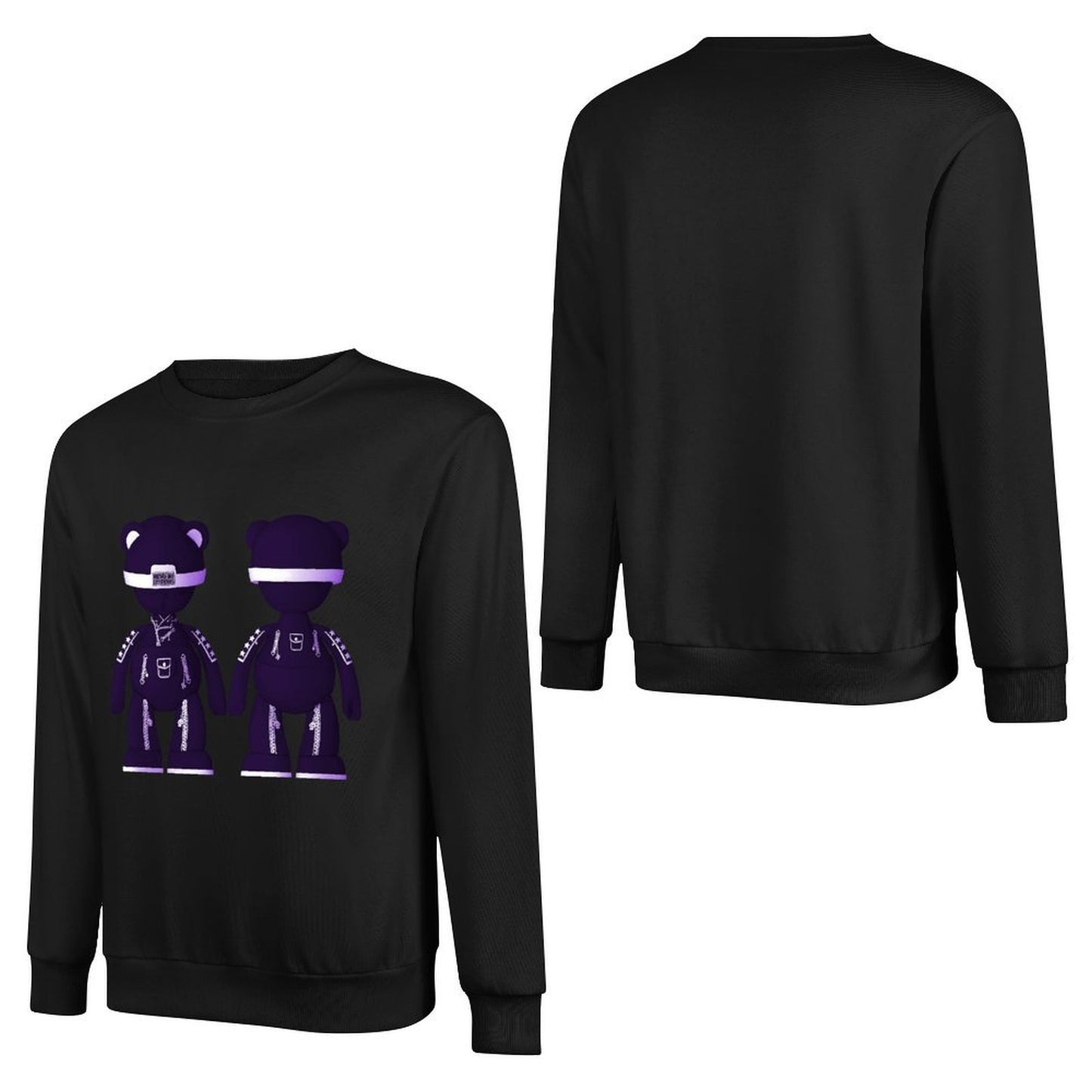 IPIB 250g Crew Neck Long Sleeve Sweatshirt Front GraphicCrew Neck Long Sleeve Sweatshirt6000093-4