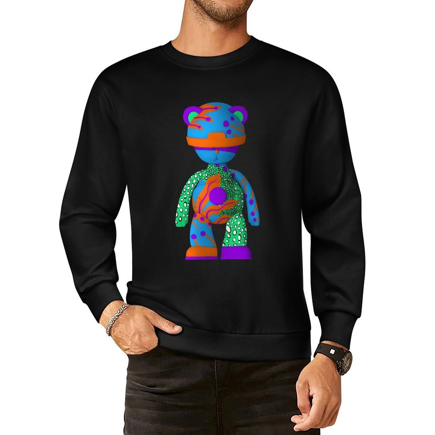 Long Sleeve With Front PatternPremium Lightweight