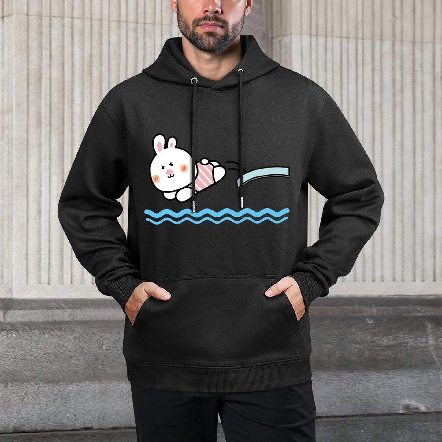 Edition Tear-Resistant Front Graphic Hoodies