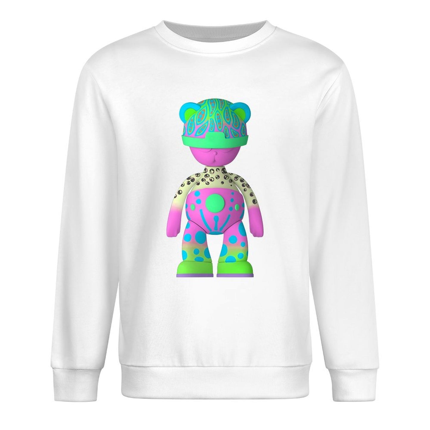 IPIB 250g Crew Neck Long Sleeve Sweatshirt Front GraphicCrew Neck Long Sleeve Sweatshirt6000102-1
