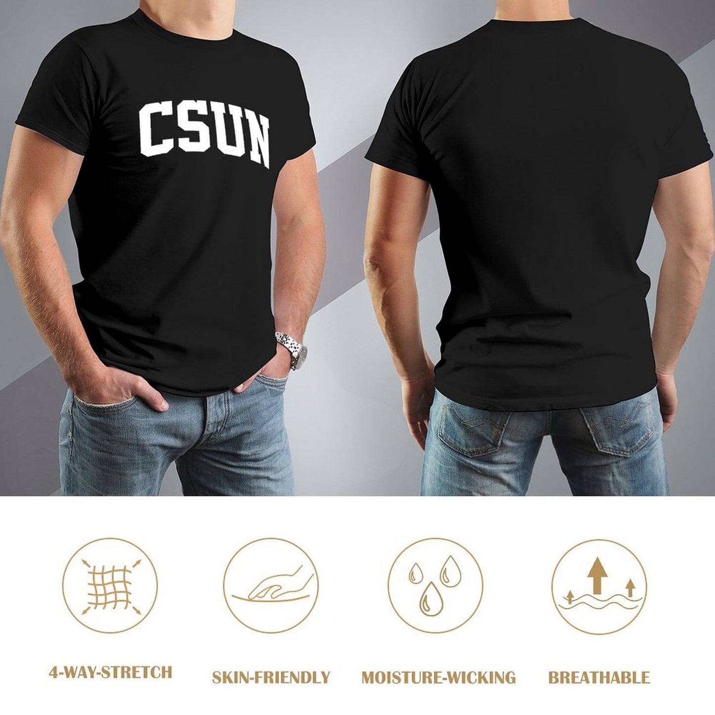 Inkmay Casual Cotton Unisex T-ShirtStreetLine EverydayTee T-Shirt
