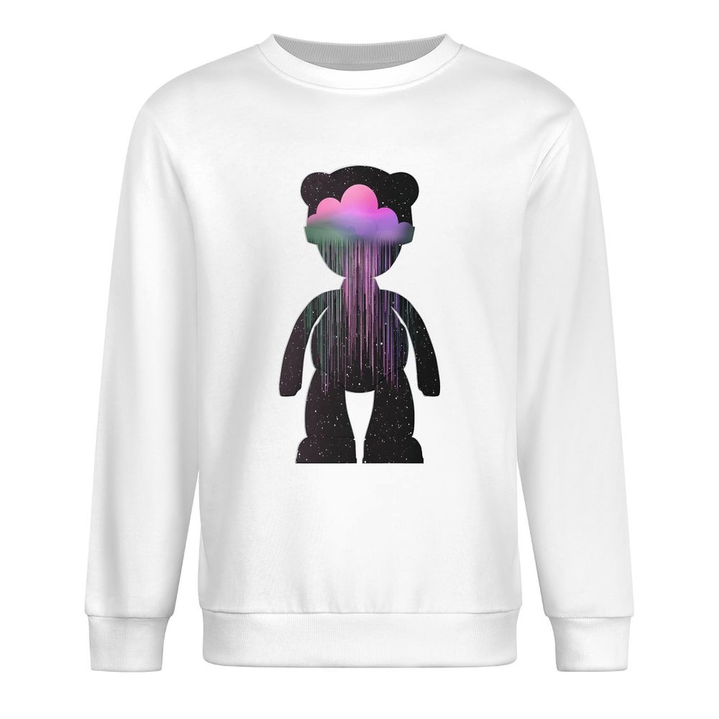 Long Sleeve With Front PatternMidweight Plain