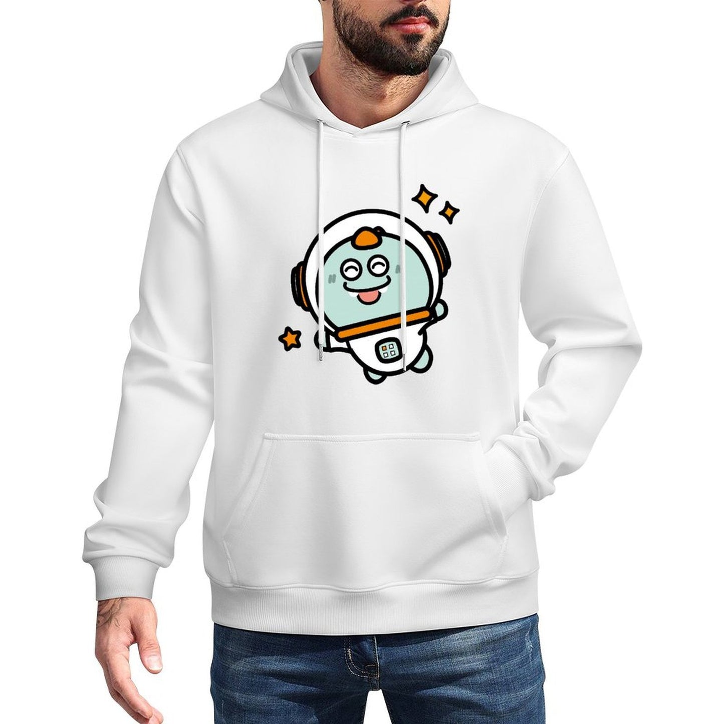 TimelessComfort Clean Edges Front Graphic Hoodies