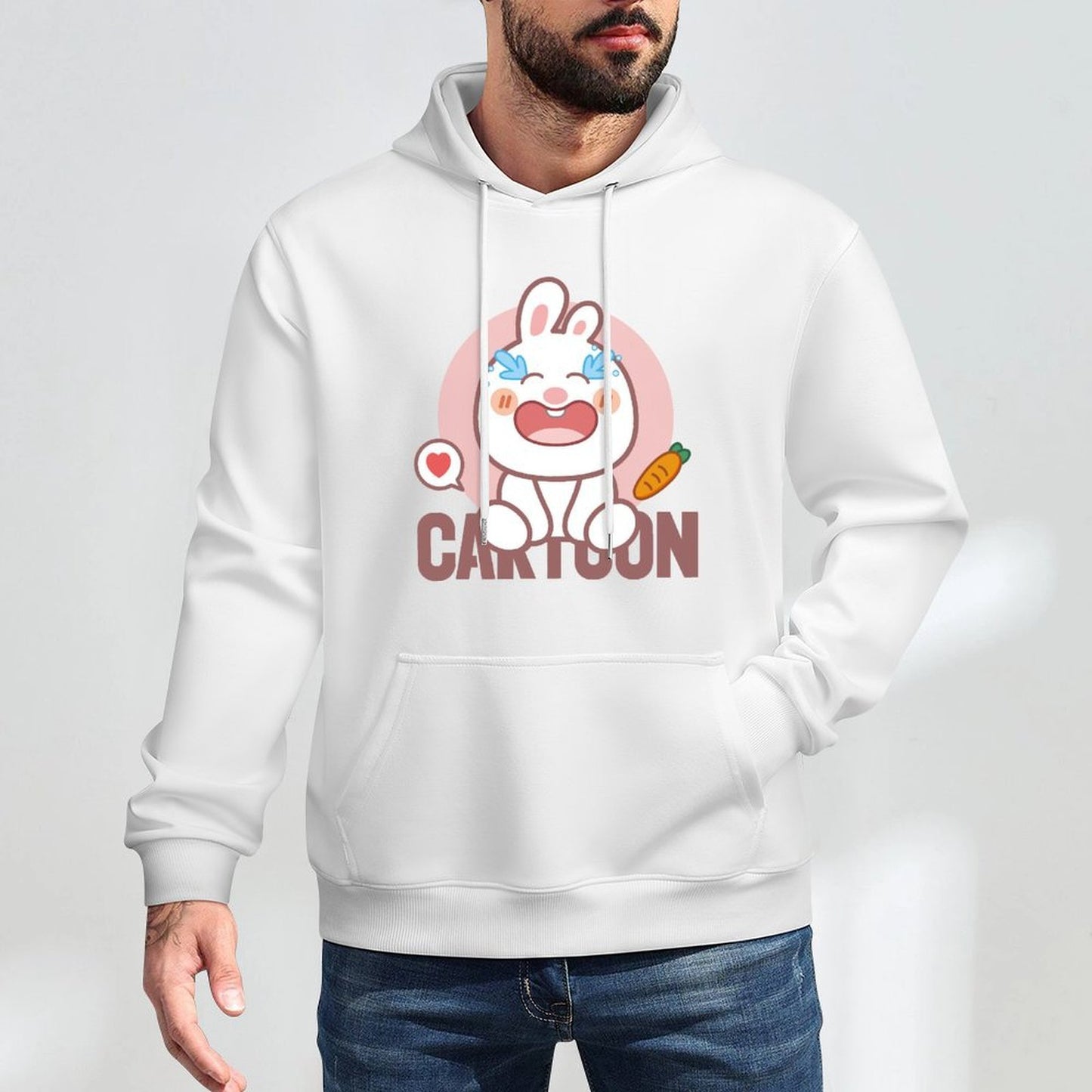 Crewneck EasyStyle Front Graphic Hoodies