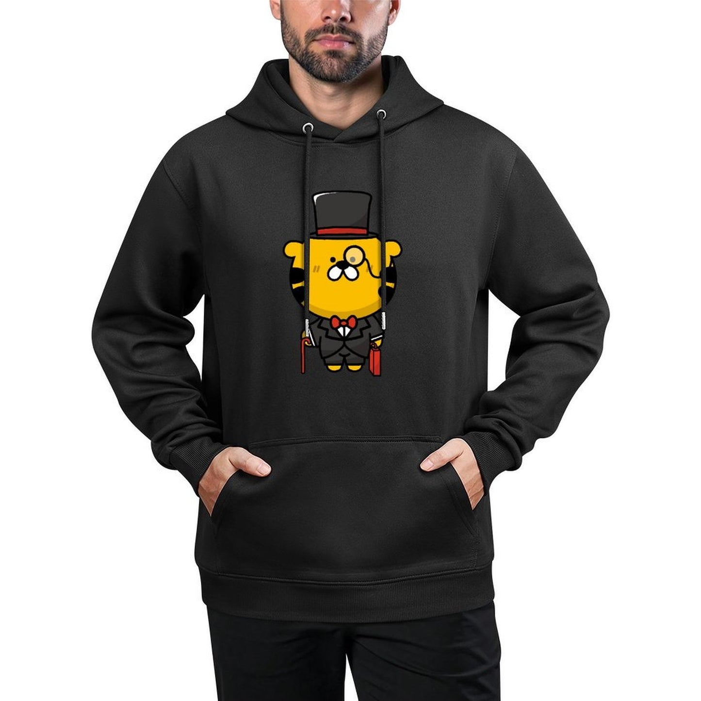 IPBR 250g Hooded Pocket Sweatshirt Front GraphicMen's Hooded  Sweatshirt4000125