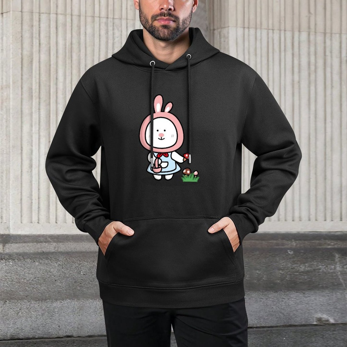 IPBR 250g Hooded Pocket Sweatshirt Front GraphicMen's Hooded  Sweatshirt4000244