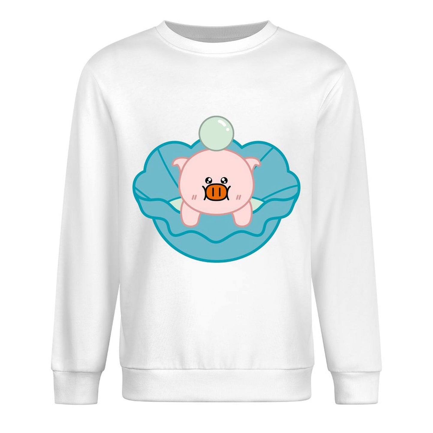IPBR 250g Crew Neck Long Sleeve Sweatshirt Front GraphicCrew Neck Long Sleeve Sweatshirt4000729