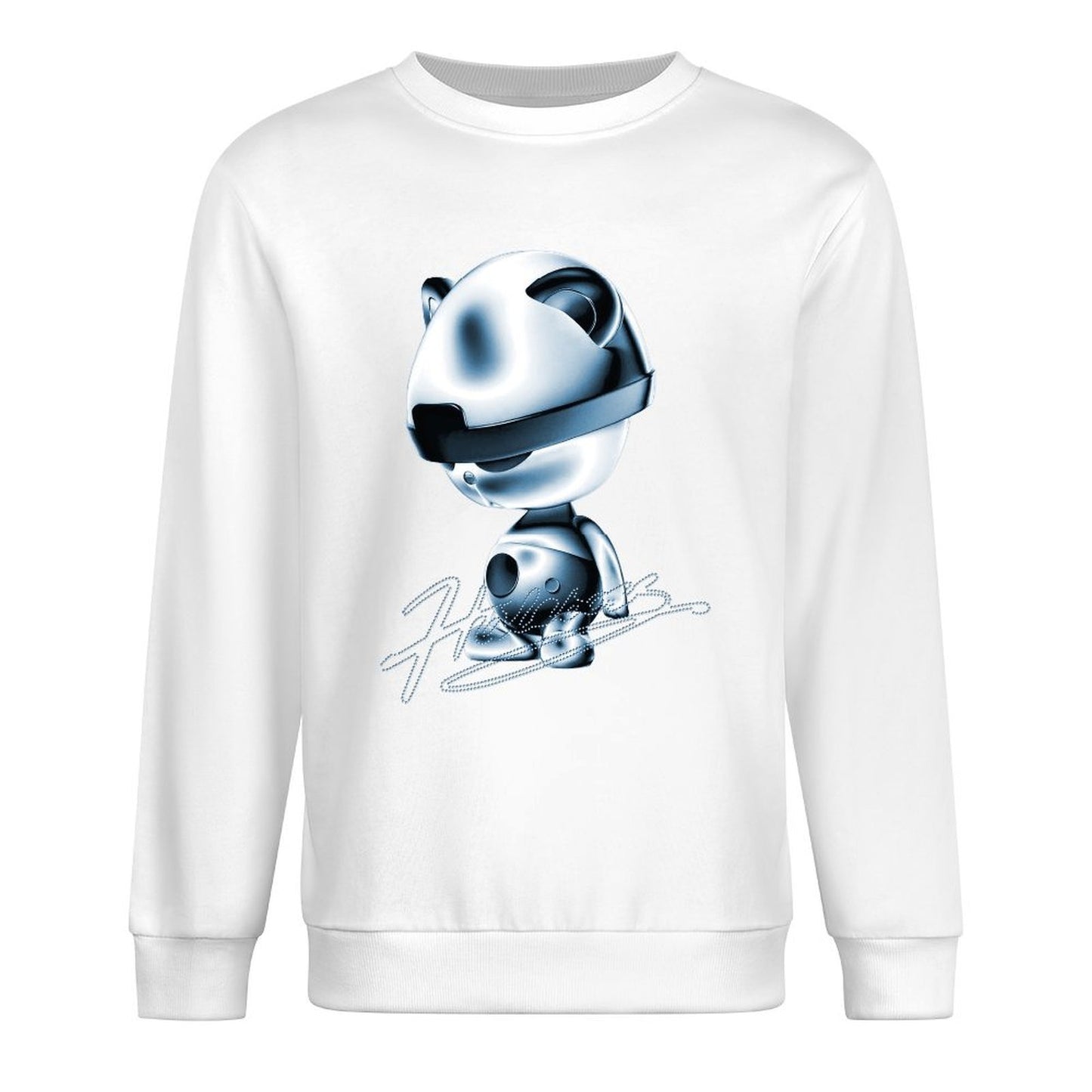 IPIB 250g Crew Neck Long Sleeve Sweatshirt Front GraphicCrew Neck Long Sleeve Sweatshirt6000027-3