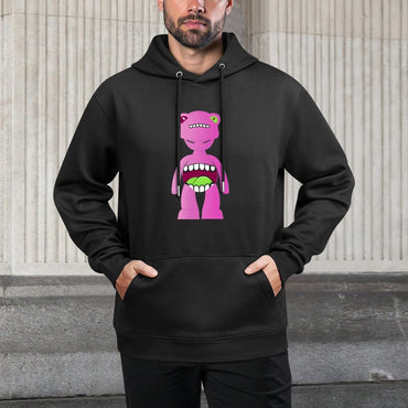 IPIB 250g Hooded Pocket Sweatshirt Front GraphicMen's Hooded  Sweatshirt6000141-2