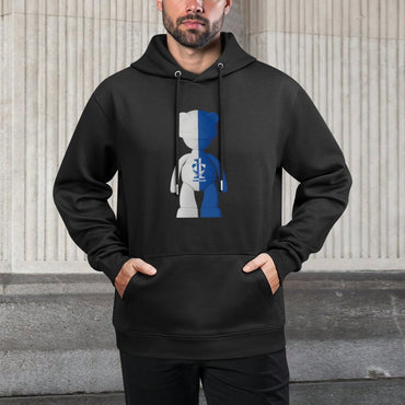 IPIB 250g Hooded Pocket Sweatshirt Front GraphicMen's Hooded  Sweatshirt6000140-4