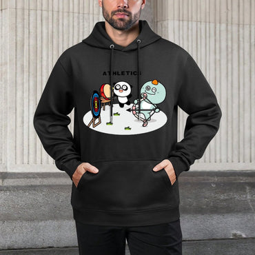 IPBR 250g Hooded Pocket Sweatshirt Front GraphicMen's Hooded  Sweatshirt4001543