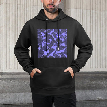 IPIB 250g Hooded Pocket Sweatshirt Front GraphicMen's Hooded  Sweatshirt6000030-3