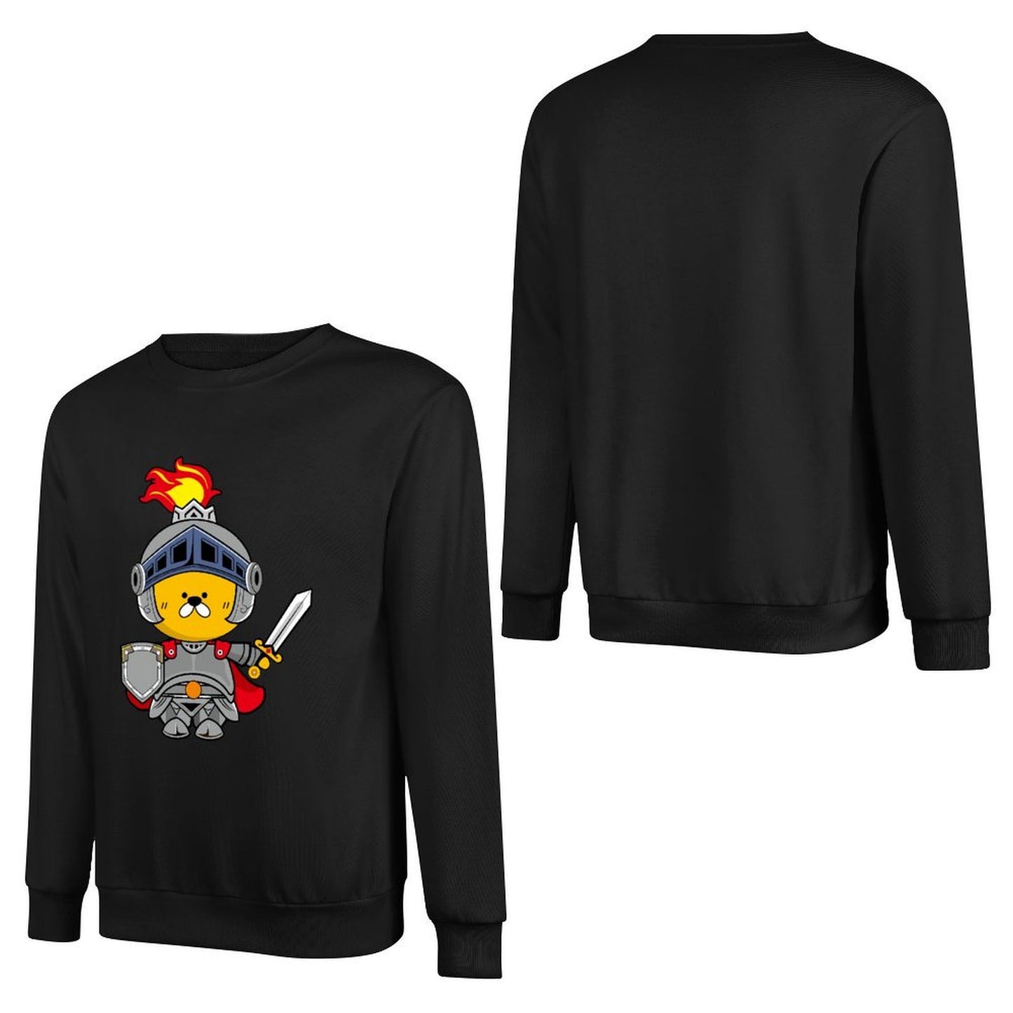 IPBR 250g Crew Neck Long Sleeve Sweatshirt Front GraphicCrew Neck Long Sleeve Sweatshirt4000774