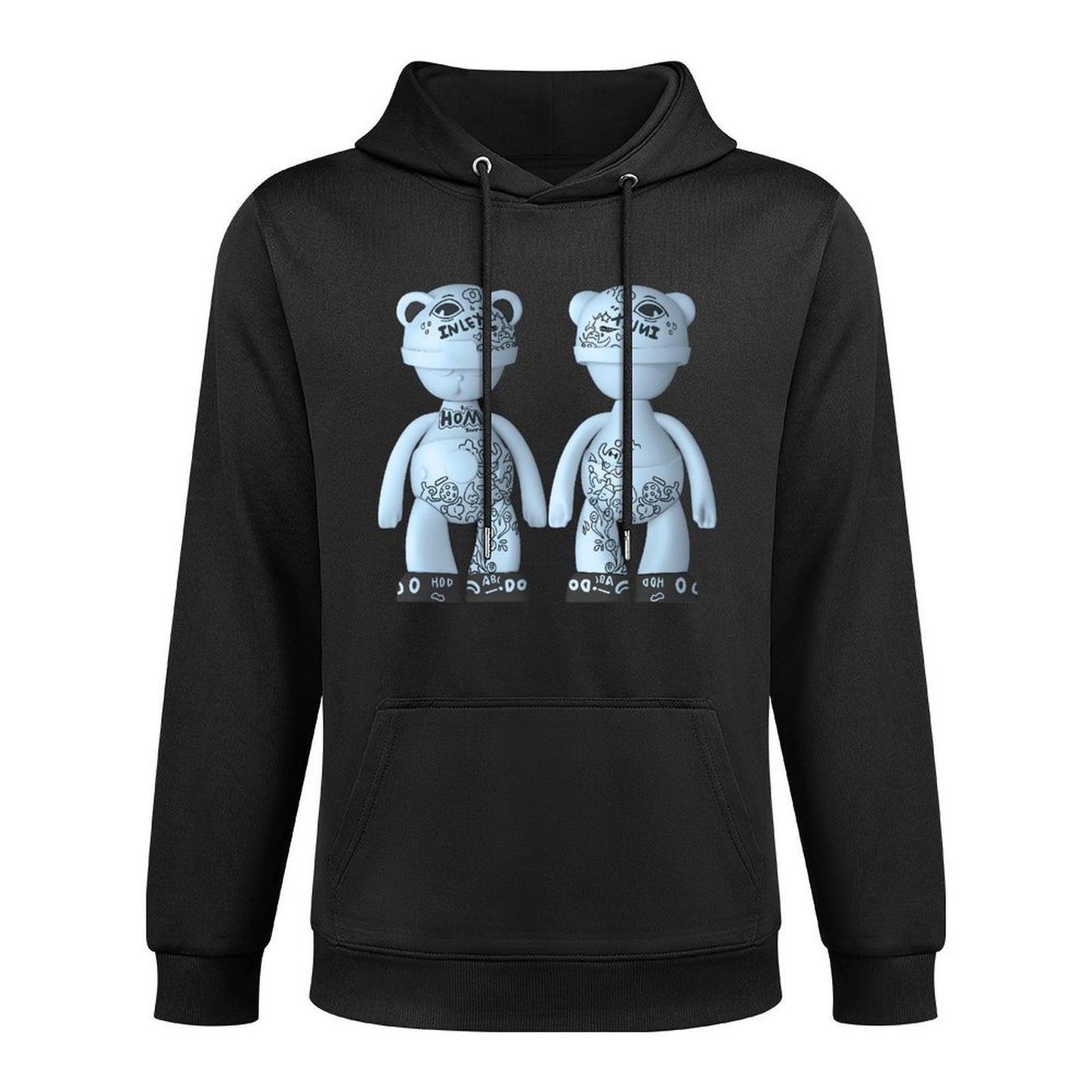 IPIB 250g Hooded Pocket Sweatshirt Front GraphicMen's Hooded  Sweatshirt6000082-2